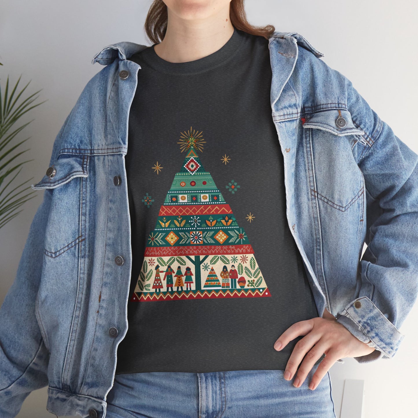 Cultural Fusion Christmas T-Shirt | Festive Fusion Collection R1