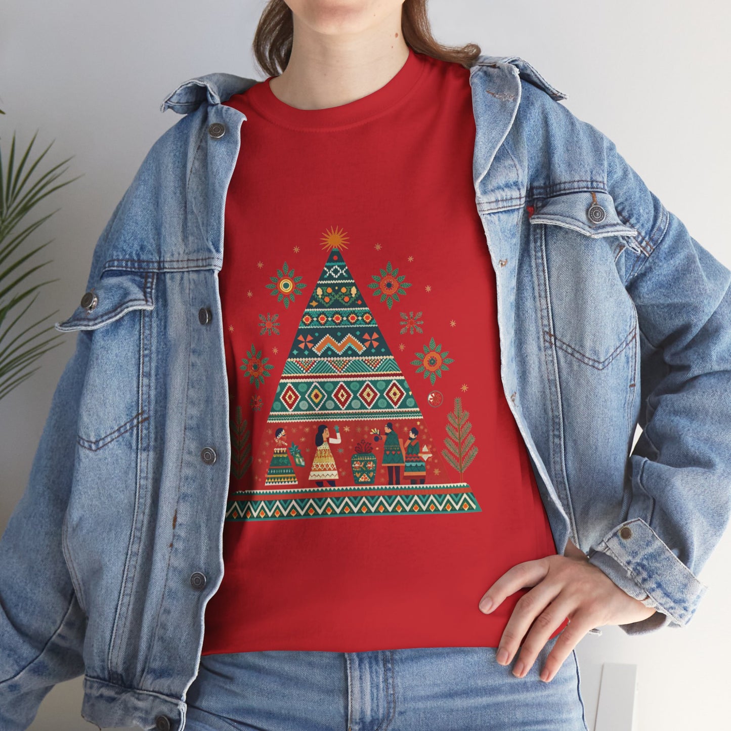 Cultural Fusion Christmas T-Shirt | Festive Fusion Collection R3