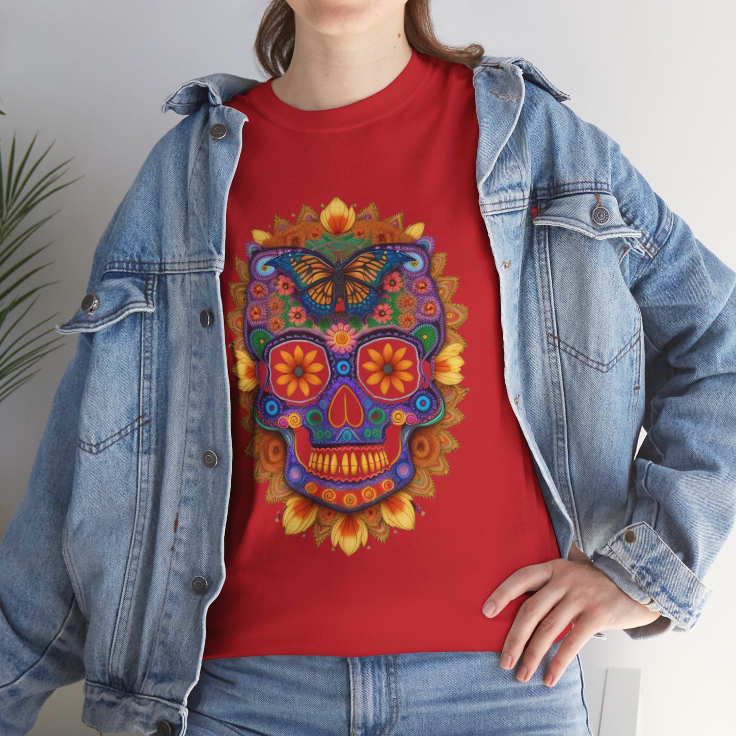 Cosmic Spirits: Huichol x Day of the Dead T-Shirt | Fusion Collection P10