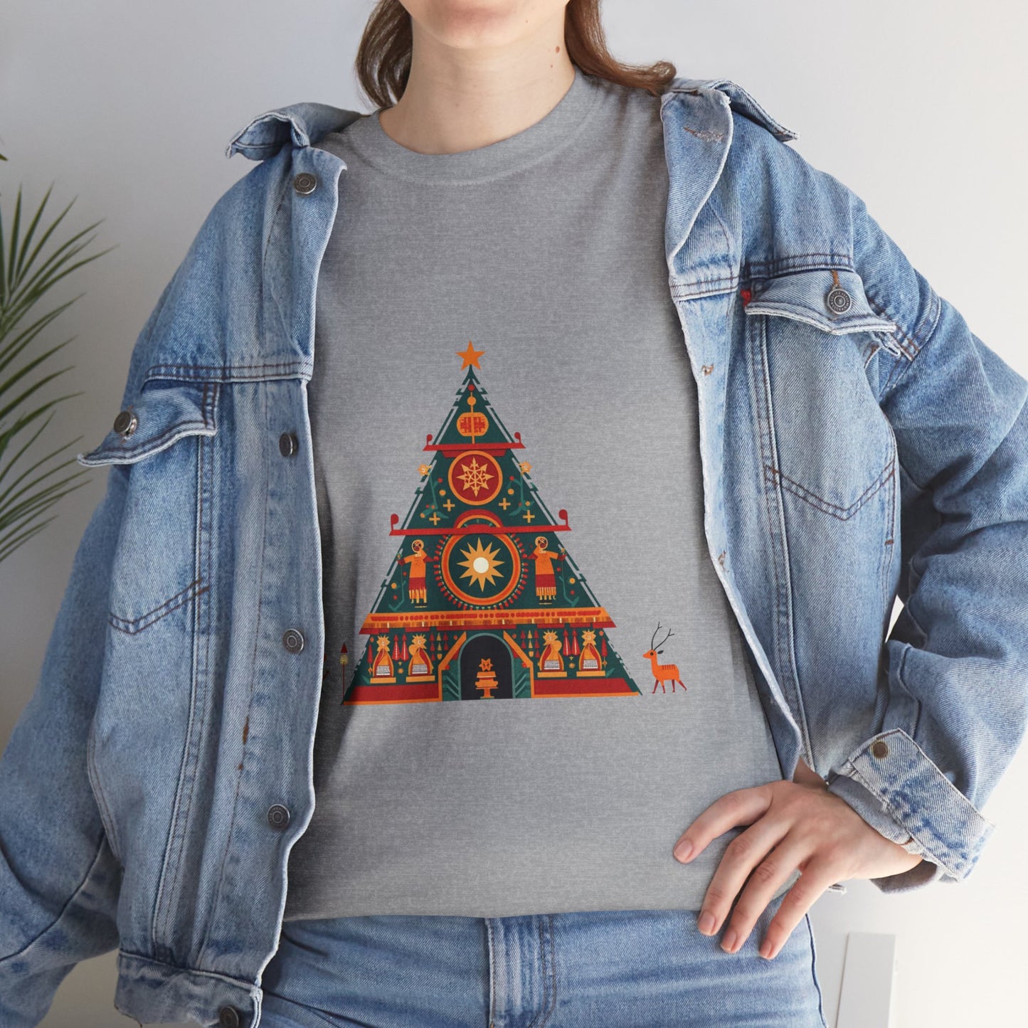 Cultural Fusion Christmas T-Shirt | Festive Fusion Collection PP0