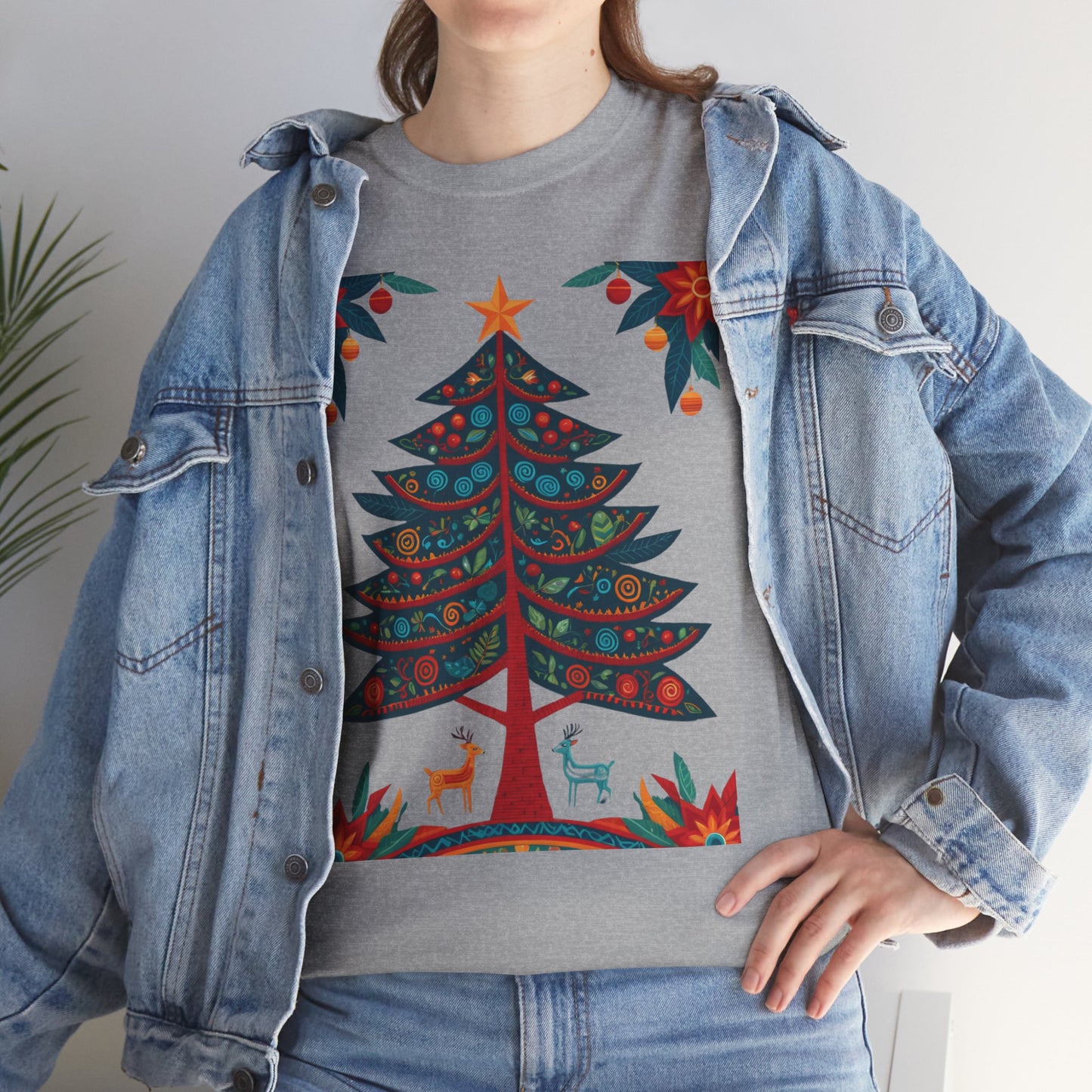 Cultural Fusion Christmas T-Shirt | Festive Fusion Collection PL13