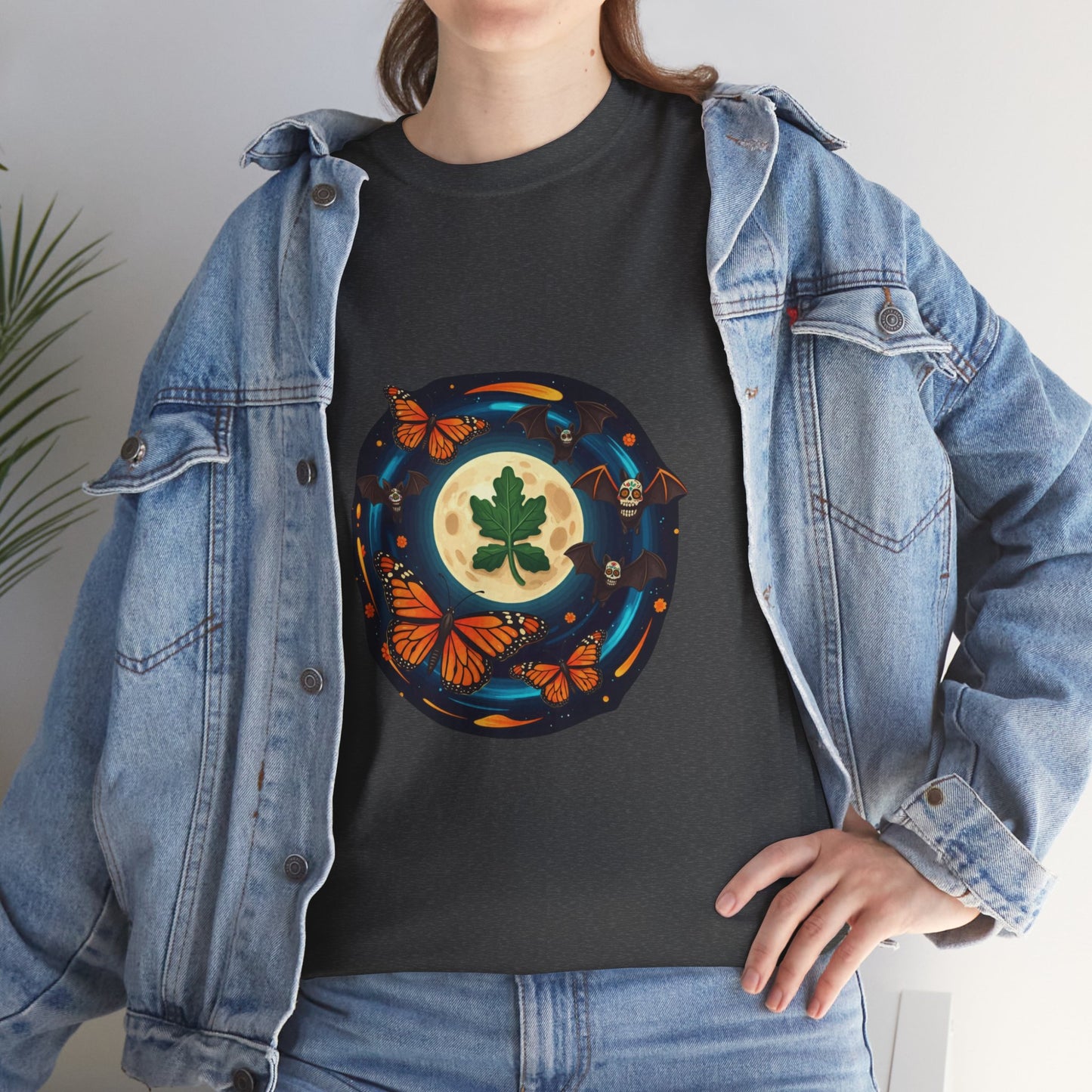 Cosmic Spirits: Huichol x Day of the Dead T-Shirt | Fusion Collection IFX1