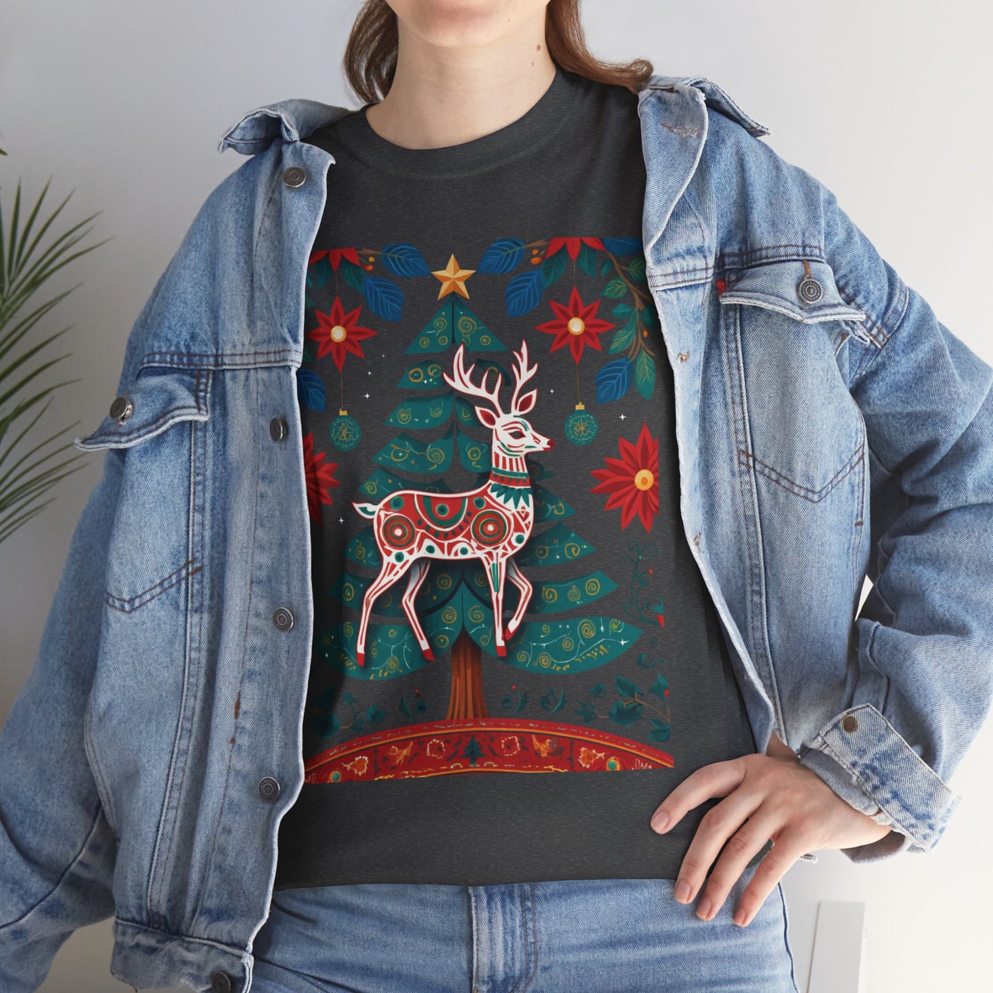 Cultural Fusion Christmas T-Shirt | Festive Fusion Collection PL11