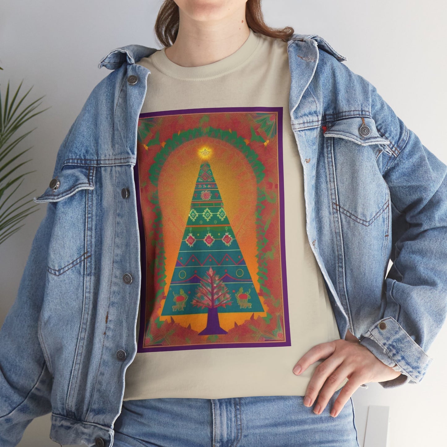 Cultural Fusion Christmas T-Shirt | Festive Fusion Collection P4