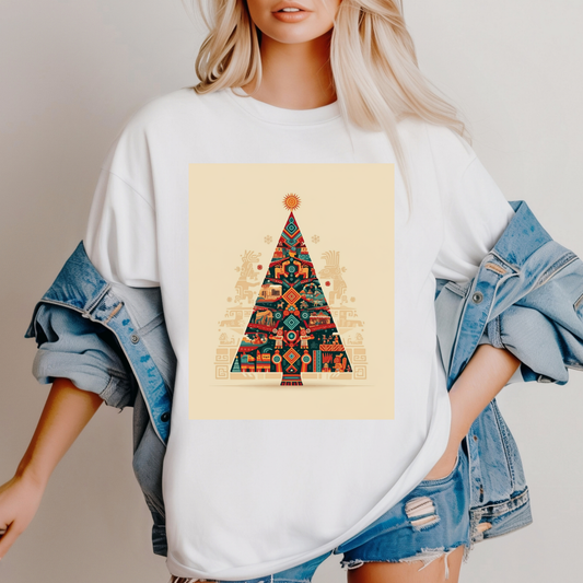 Cultural Fusion Christmas T-Shirt | Festive Fusion Collection IFX4