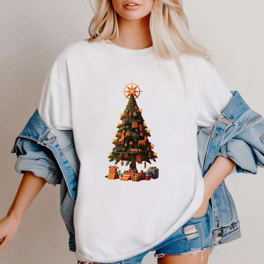 Cultural Fusion Christmas T-Shirt | Festive Fusion Collection IFX1