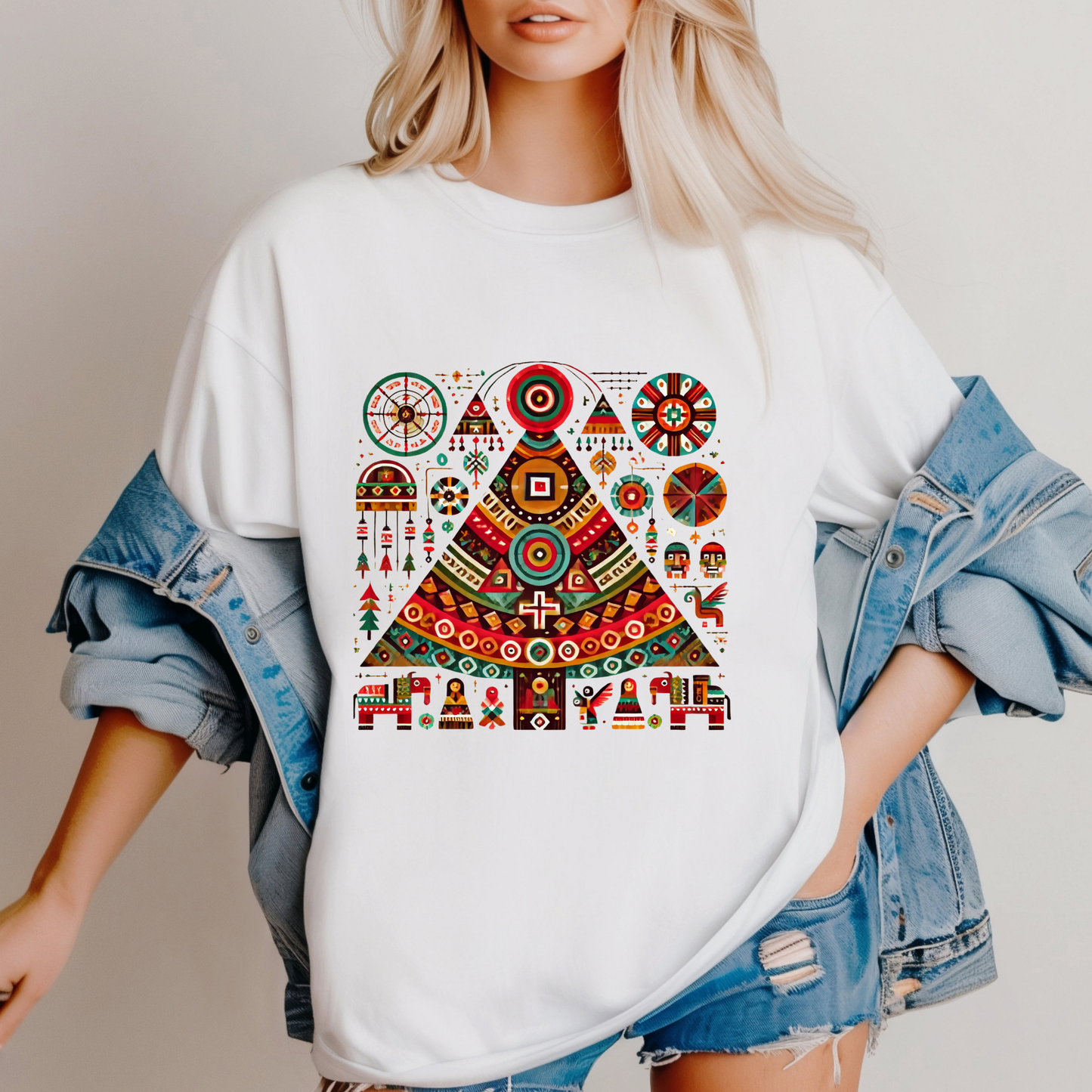 Cultural Fusion Christmas T-Shirt | Festive Fusion Collection CG2