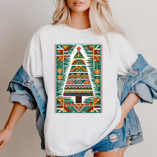 Cultural Fusion Christmas T-Shirt | Festive Fusion Collection C5