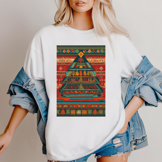 Cultural Fusion Christmas T-Shirt | Festive Fusion Collection C4