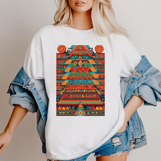 Cultural Fusion Christmas T-Shirt | Festive Fusion Collection C3