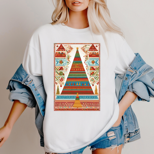 Cultural Fusion Christmas T-Shirt | Festive Fusion Collection C1