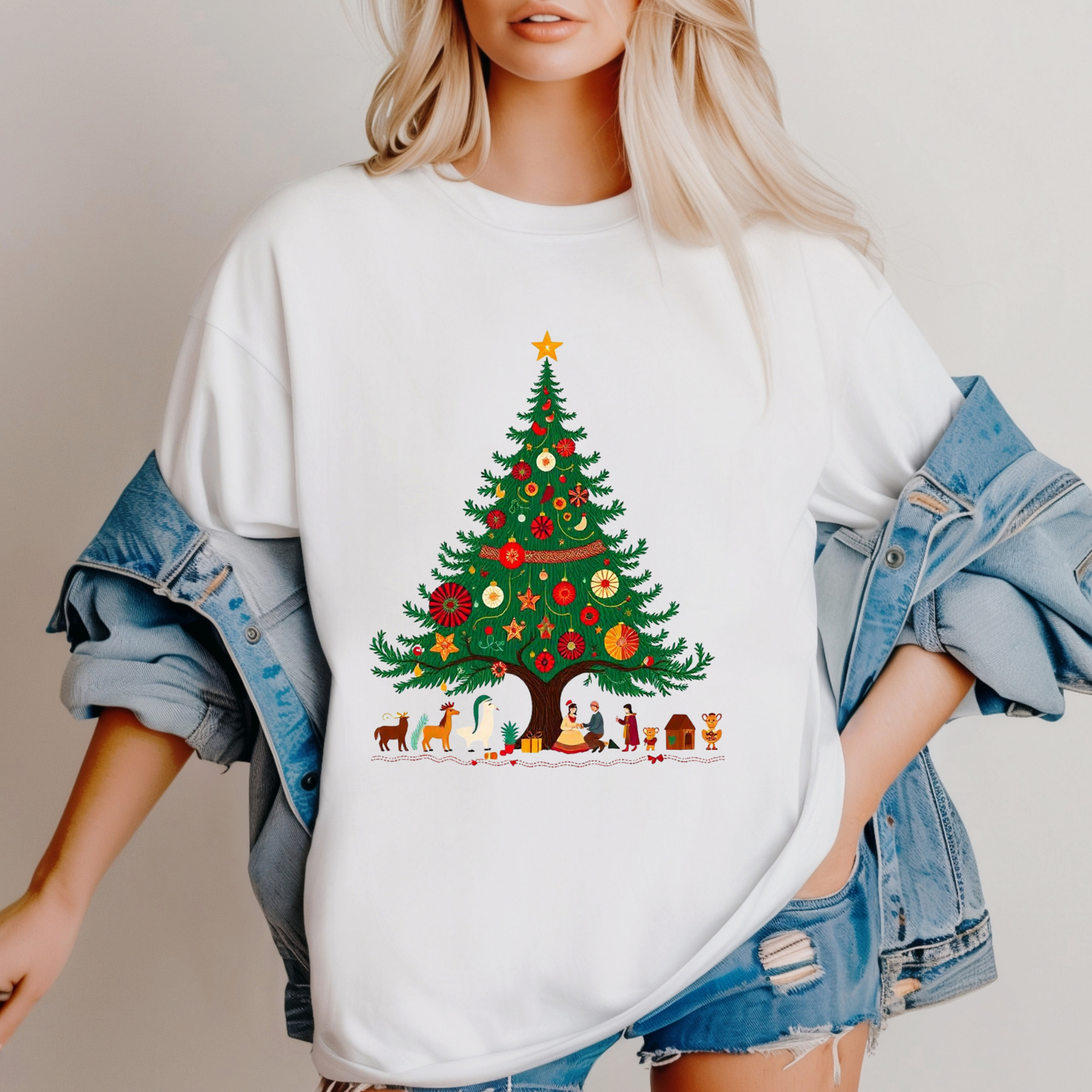 Cultural Fusion Christmas T-Shirt | Festive Fusion Collection BS5