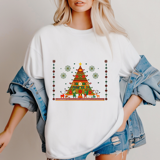 Cultural Fusion Christmas T-Shirt | Festive Fusion Collection BS2