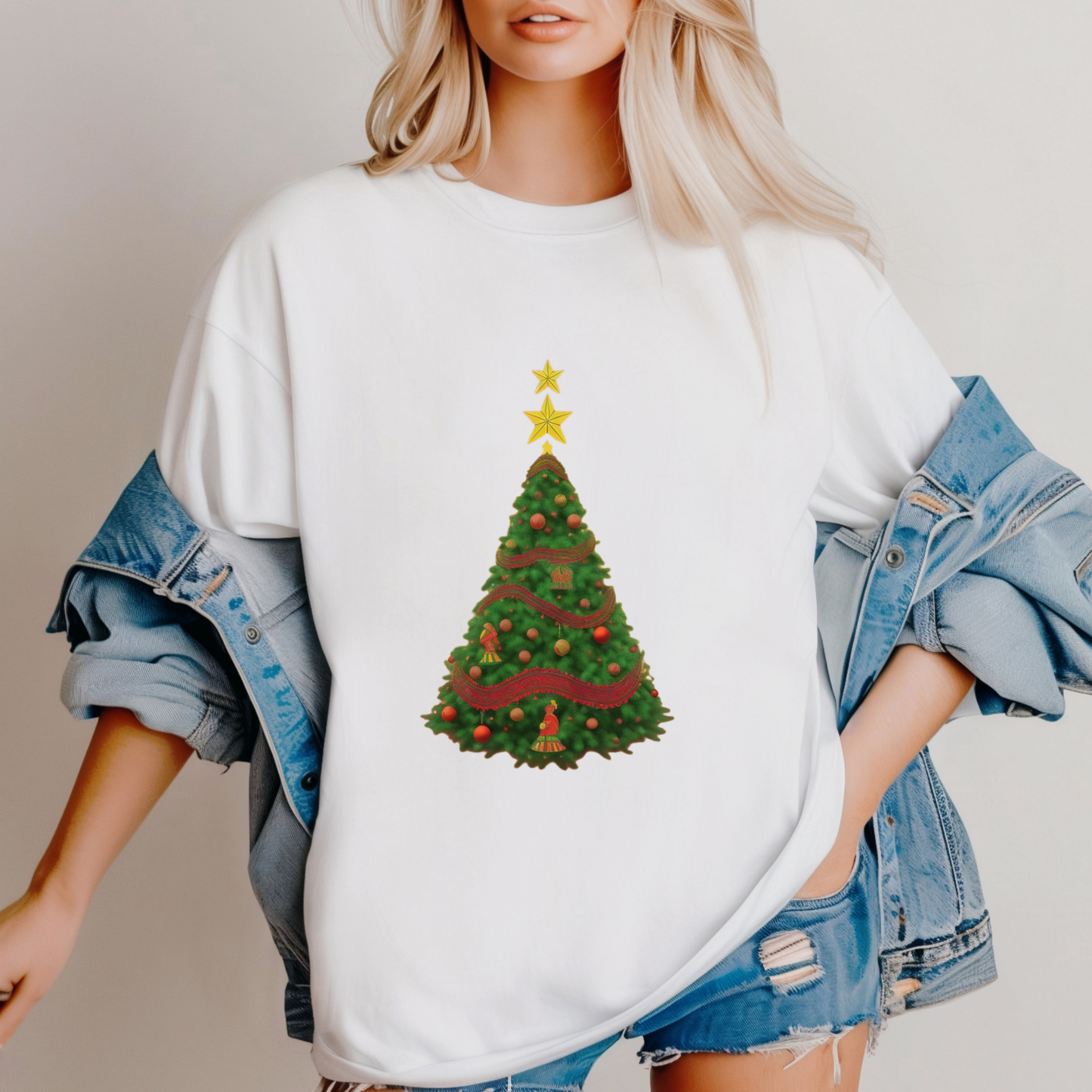 Cultural Fusion Christmas T-Shirt | Festive Fusion Collection P13