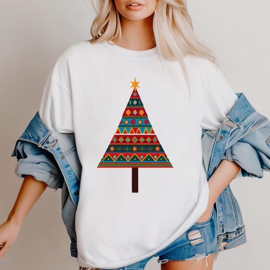 Cultural Fusion Christmas T-Shirt | Festive Fusion Collection PL6