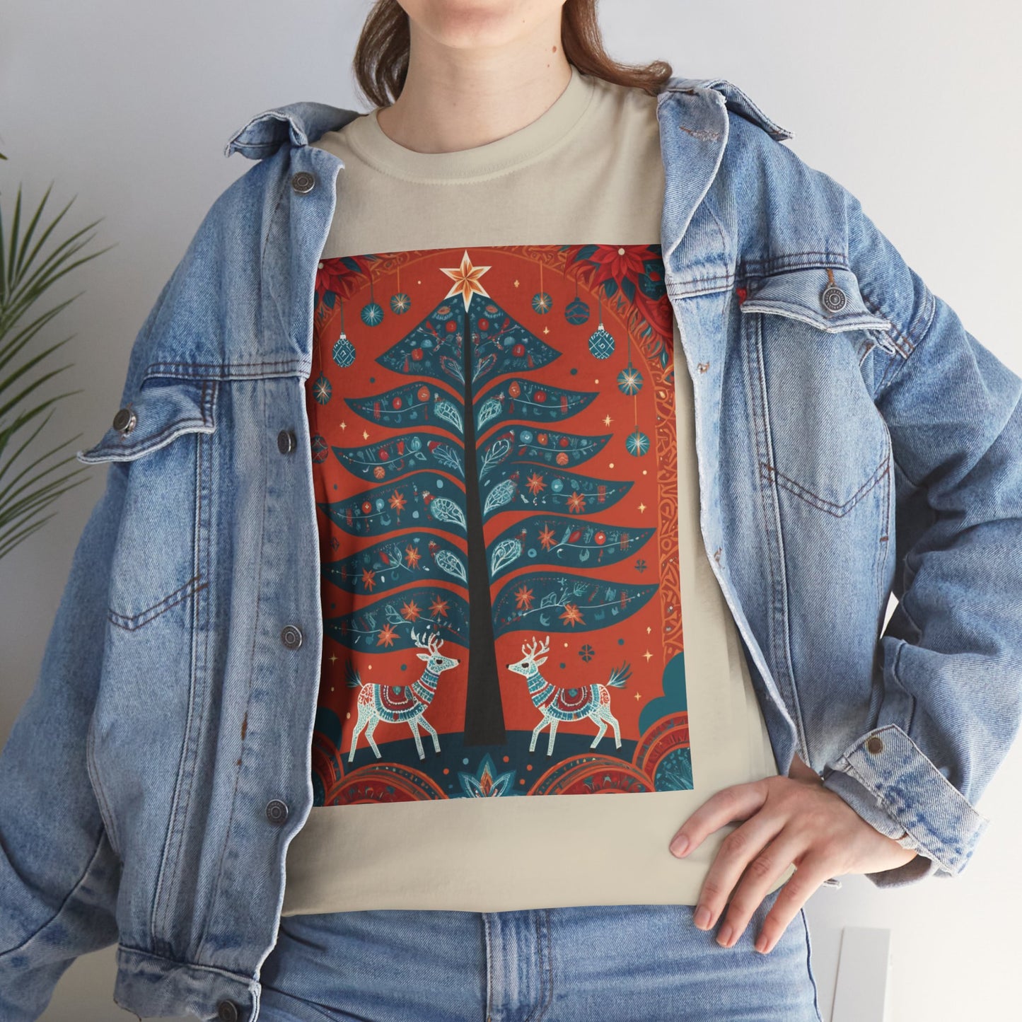 Cultural Fusion Christmas T-Shirt | Festive Fusion Collection PL8