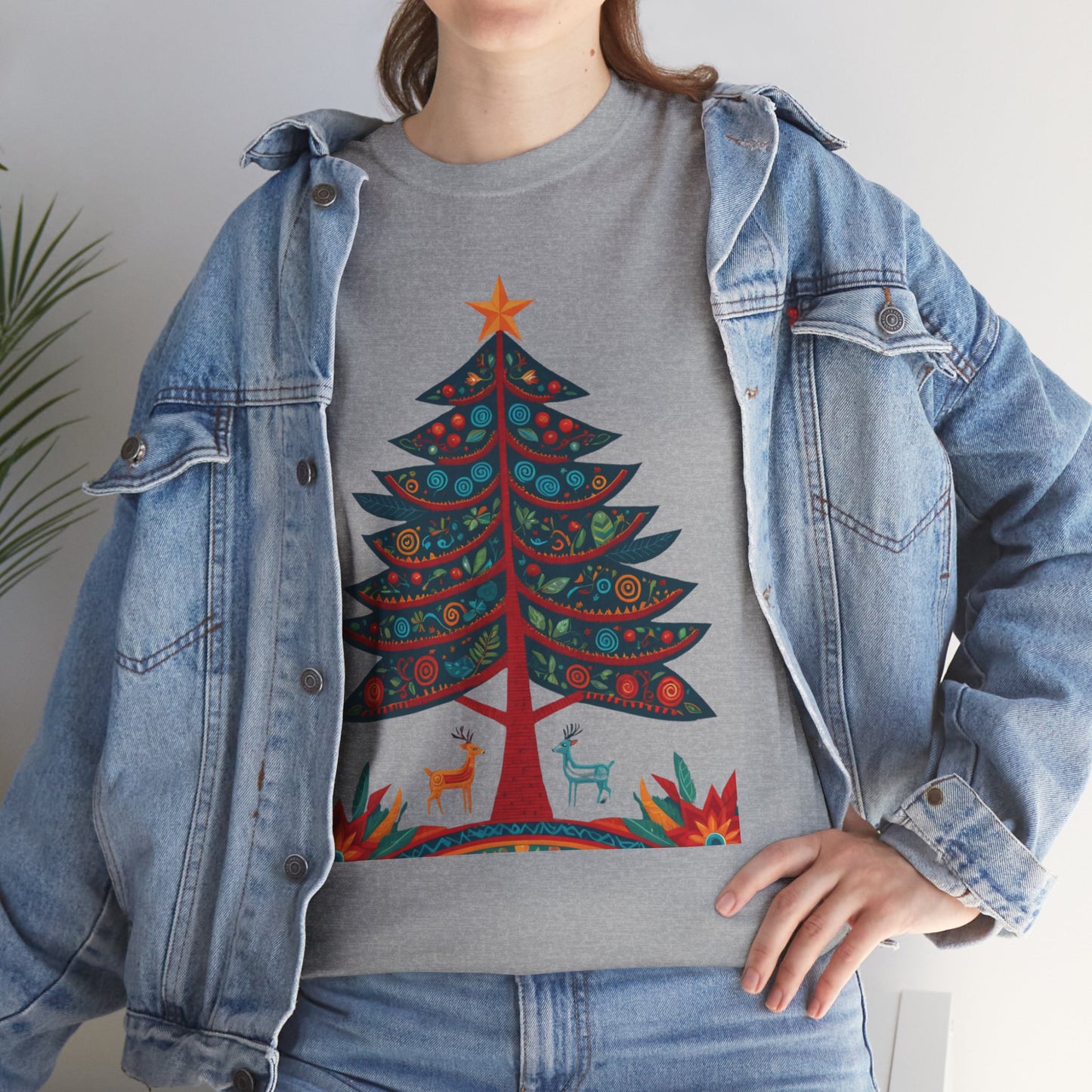 Cultural Fusion Christmas T-Shirt | Festive Fusion Collection PL14