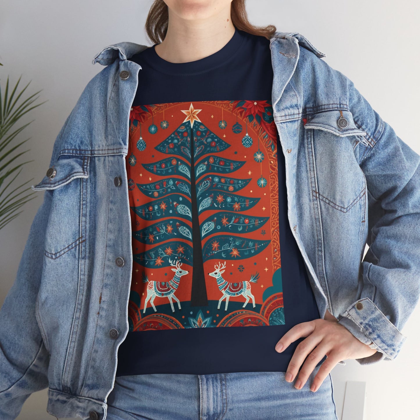 Cultural Fusion Christmas T-Shirt | Festive Fusion Collection PL8