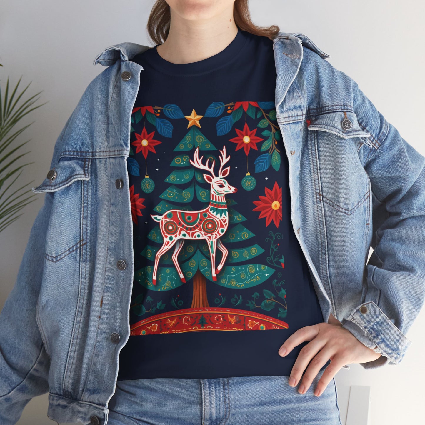 Cultural Fusion Christmas T-Shirt | Festive Fusion Collection PL11