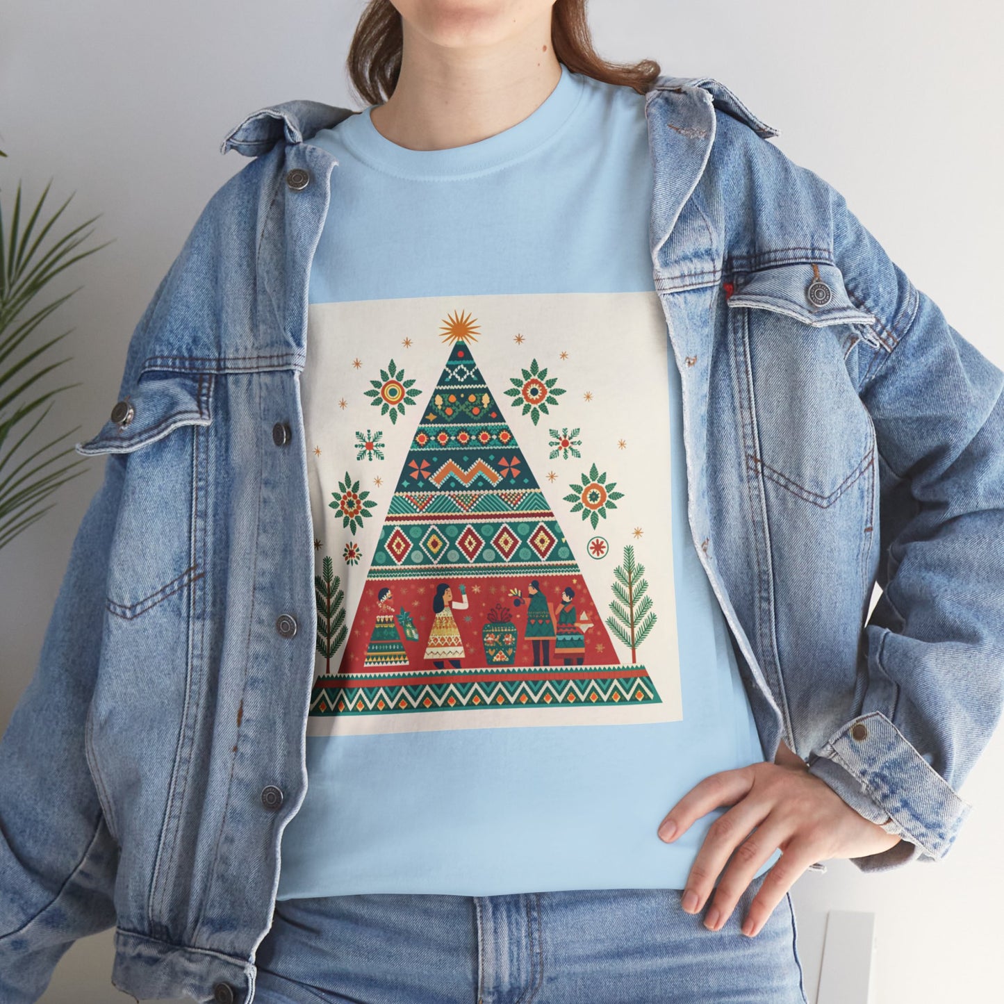 Cultural Fusion Christmas T-Shirt | Festive Fusion Collection R2