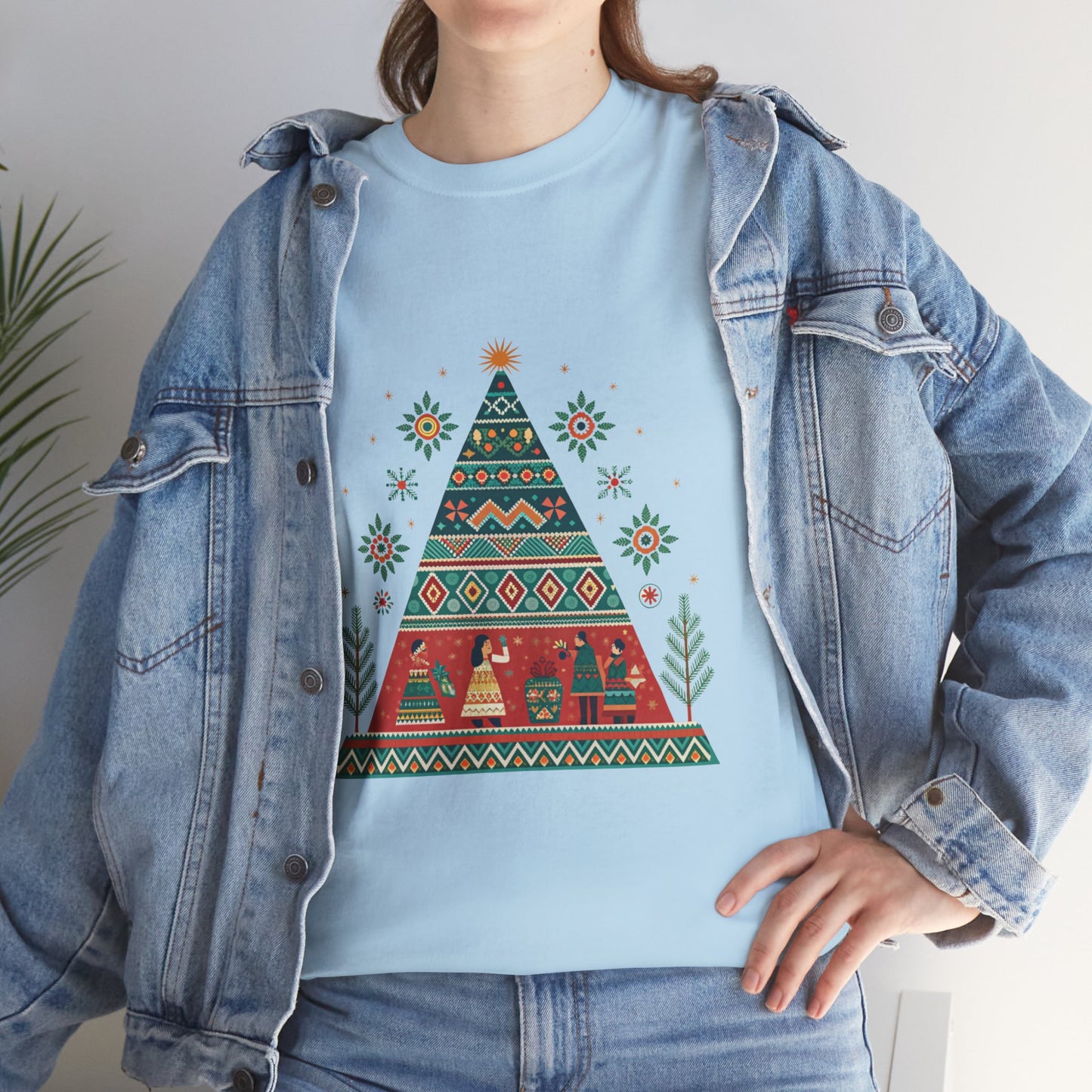 Cultural Fusion Christmas T-Shirt | Festive Fusion Collection R3