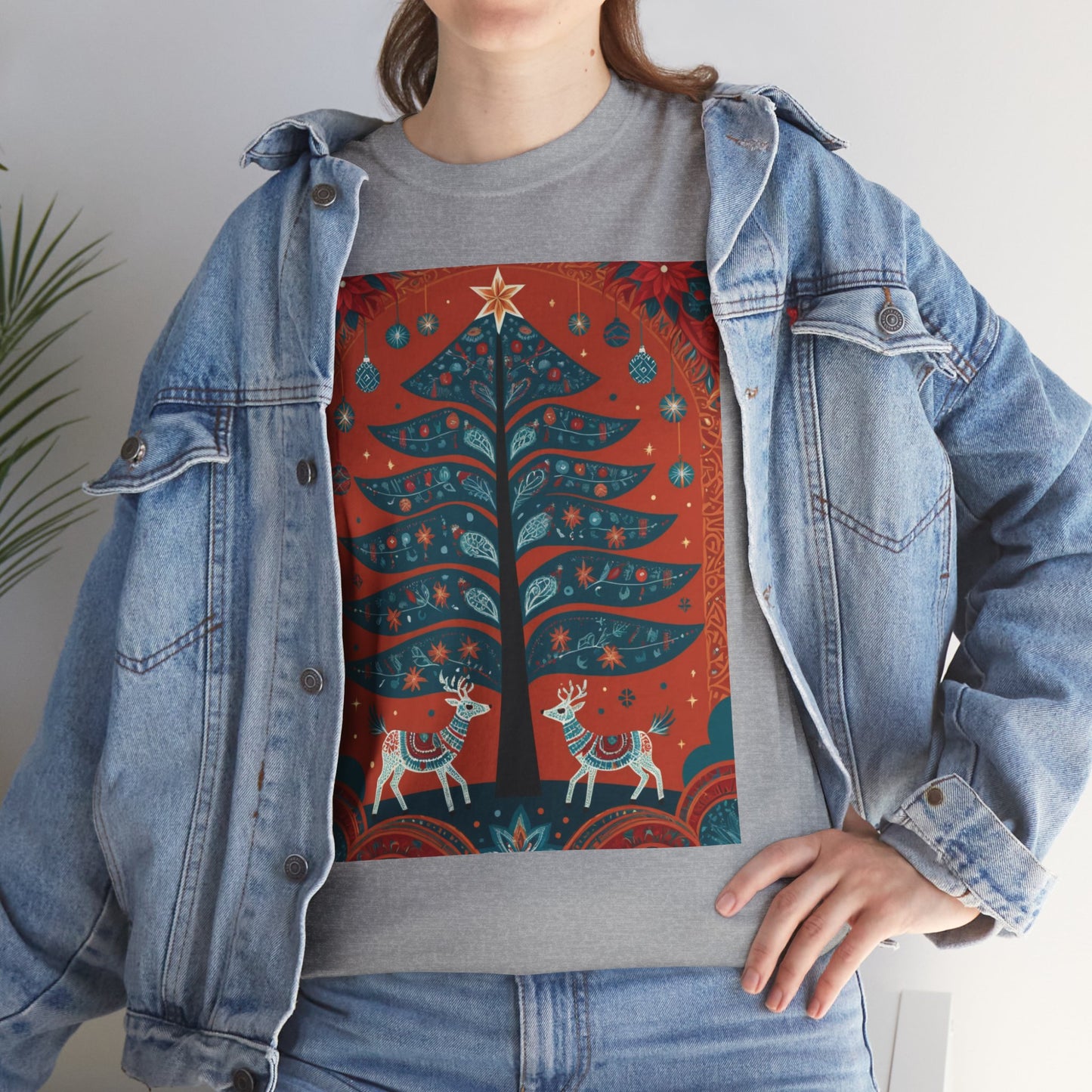 Cultural Fusion Christmas T-Shirt | Festive Fusion Collection PL8