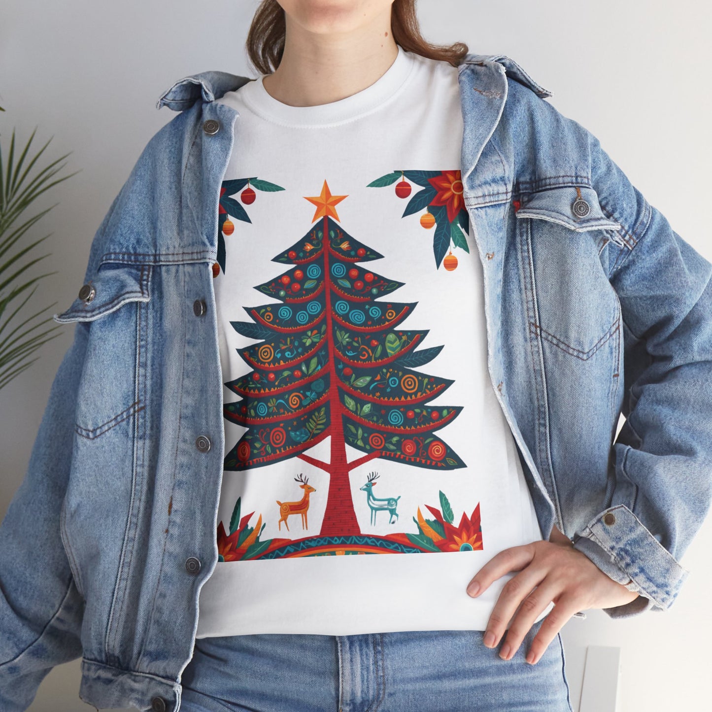 Cultural Fusion Christmas T-Shirt | Festive Fusion Collection PL13