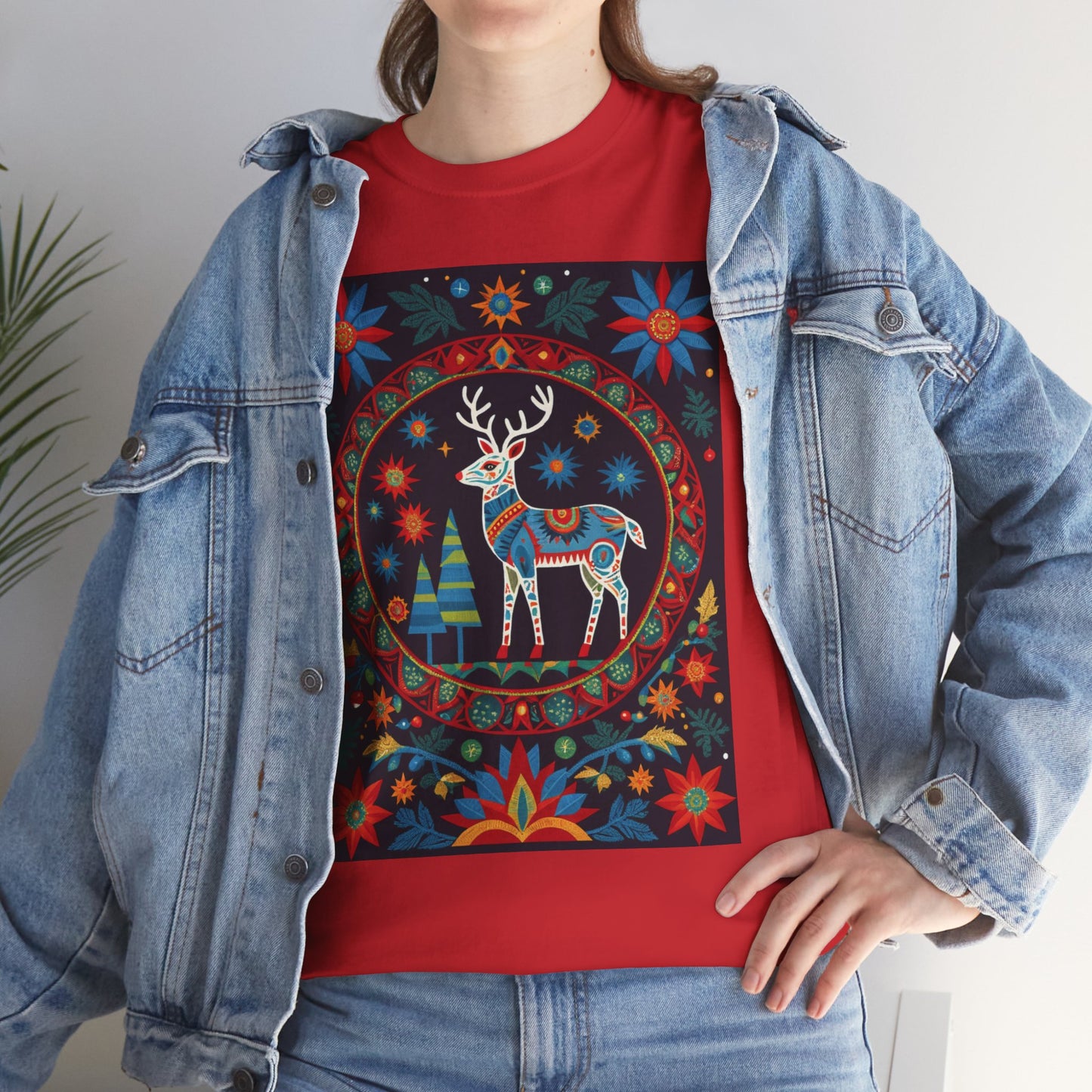 Cultural Fusion Christmas T-Shirt | Festive Fusion Collection PL9