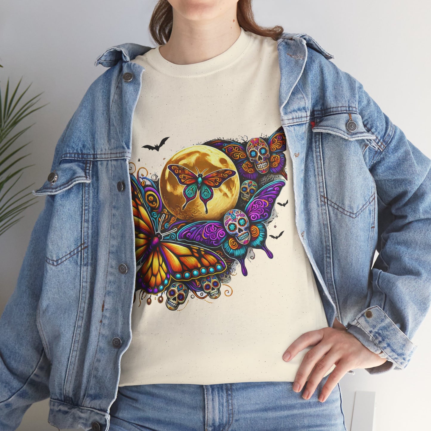 Cosmic Spirits: Huichol x Day of the Dead T-Shirt | Fusion Collection CG1