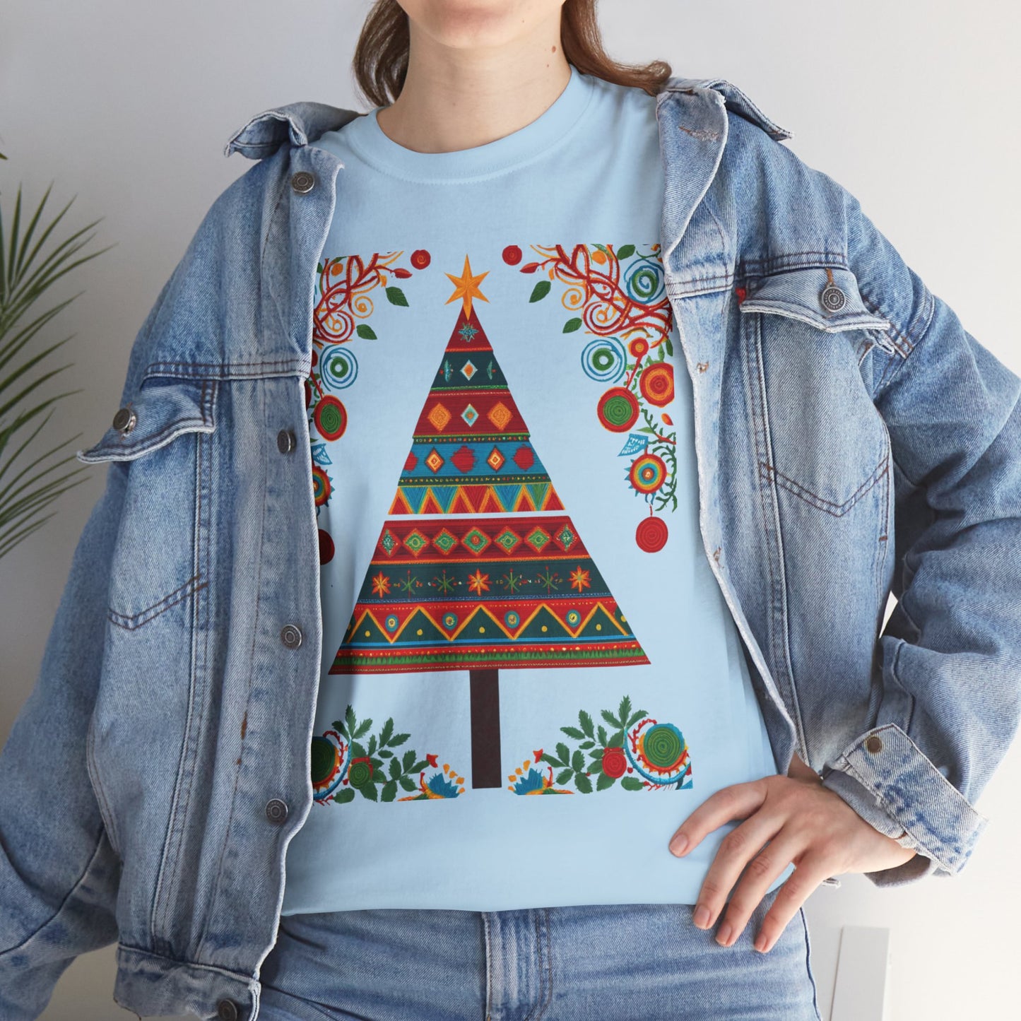 Cultural Fusion Christmas T-Shirt | Festive Fusion Collection PL5