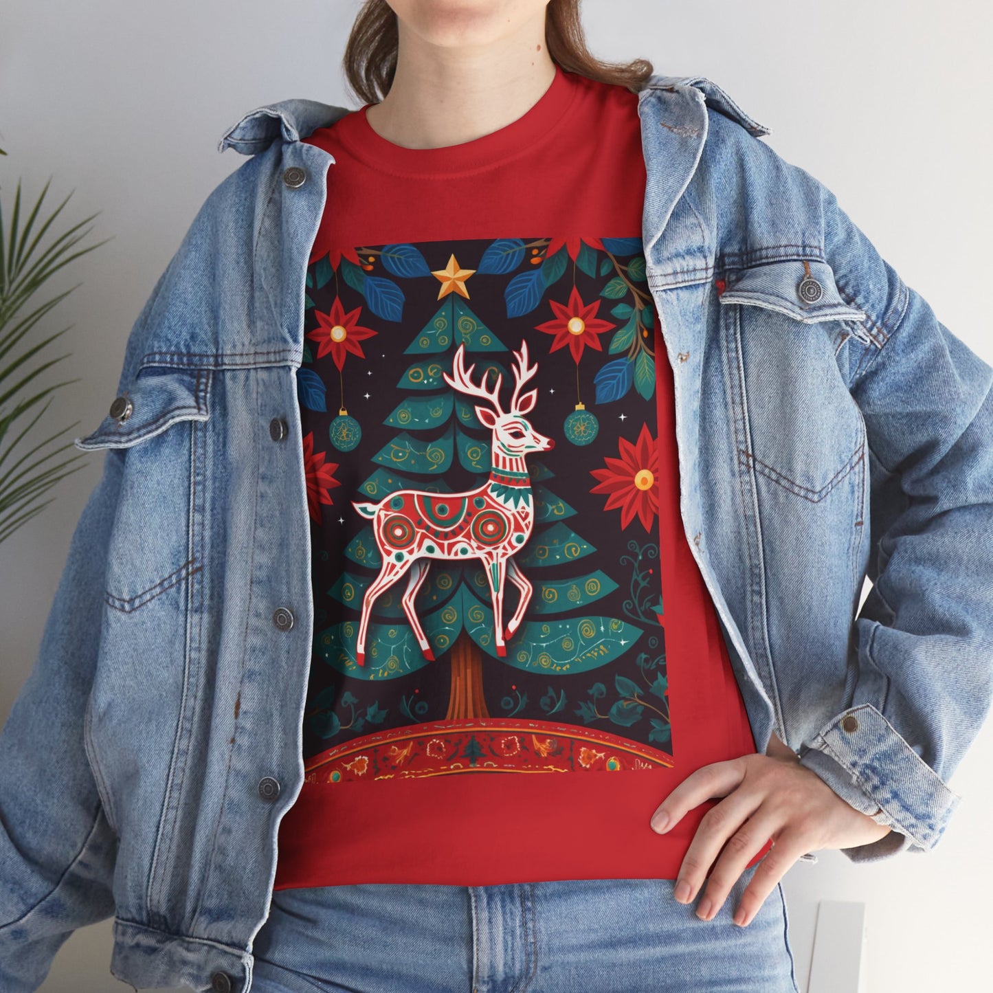 Cultural Fusion Christmas T-Shirt | Festive Fusion Collection PL7