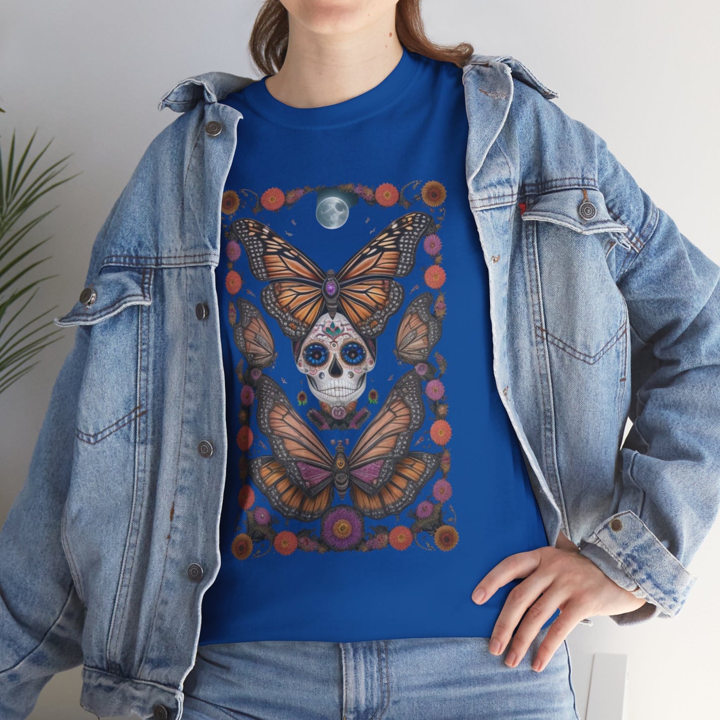 Cosmic Spirits: Huichol x Day of the Dead T-Shirt | Fusion Collection P0