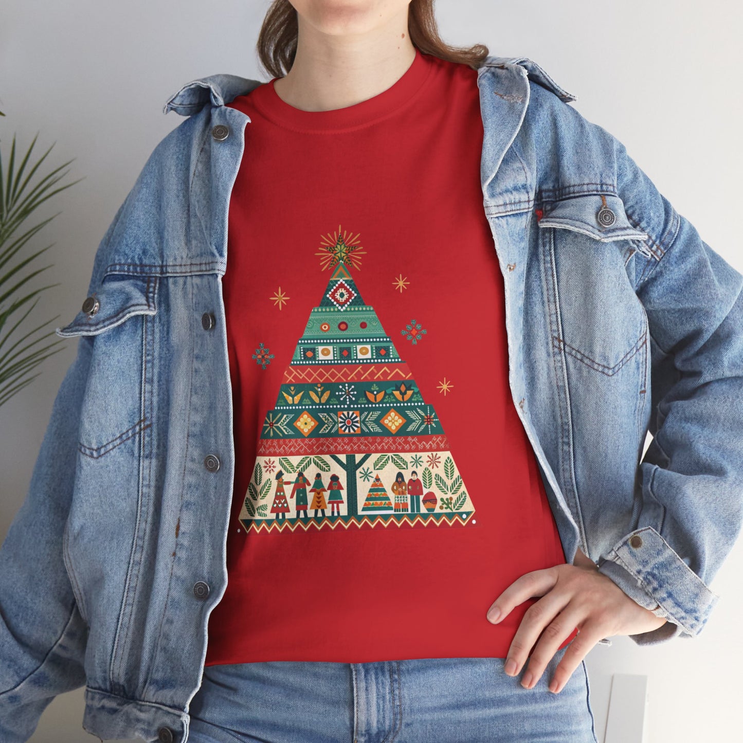 Cultural Fusion Christmas T-Shirt | Festive Fusion Collection R1