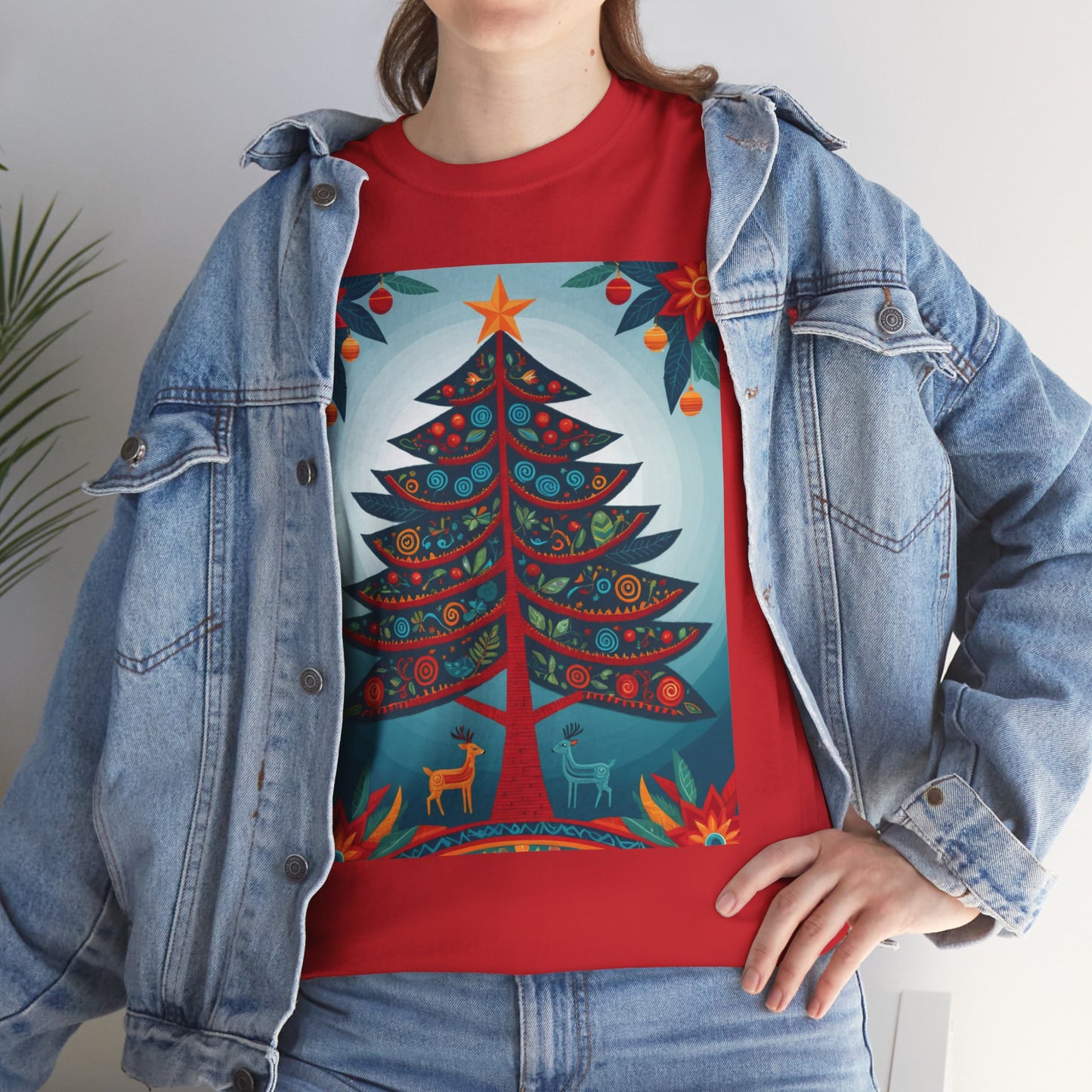 Cultural Fusion Christmas T-Shirt | Festive Fusion Collection PL10