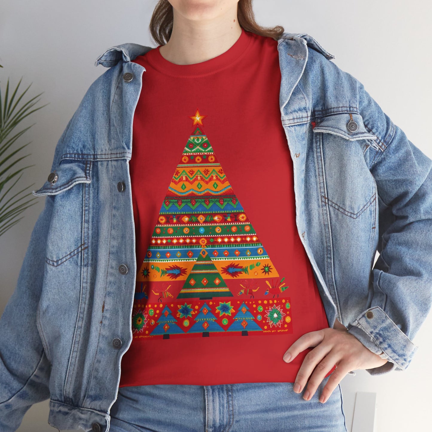 Cultural Fusion Christmas T-Shirt | Festive Fusion Collection PL1