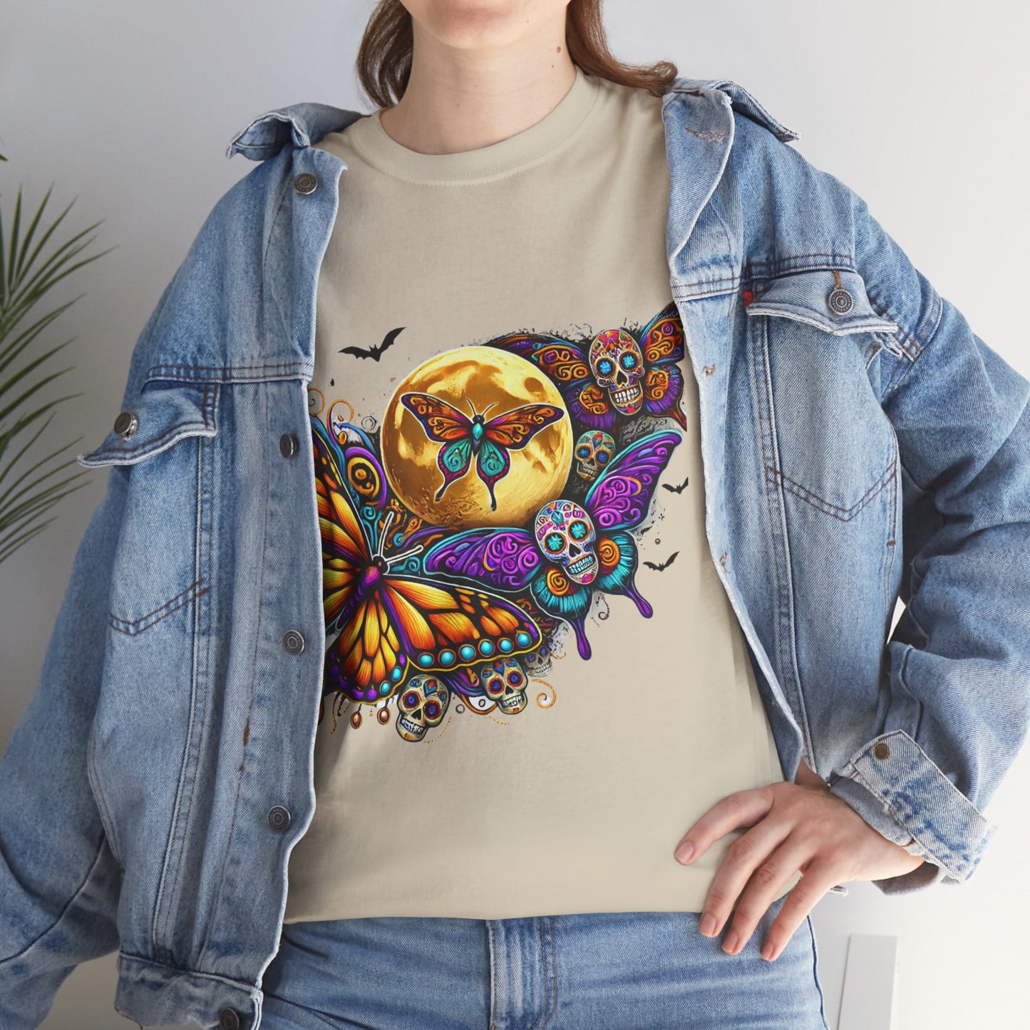 Cosmic Spirits: Huichol x Day of the Dead T-Shirt | Fusion Collection CG1