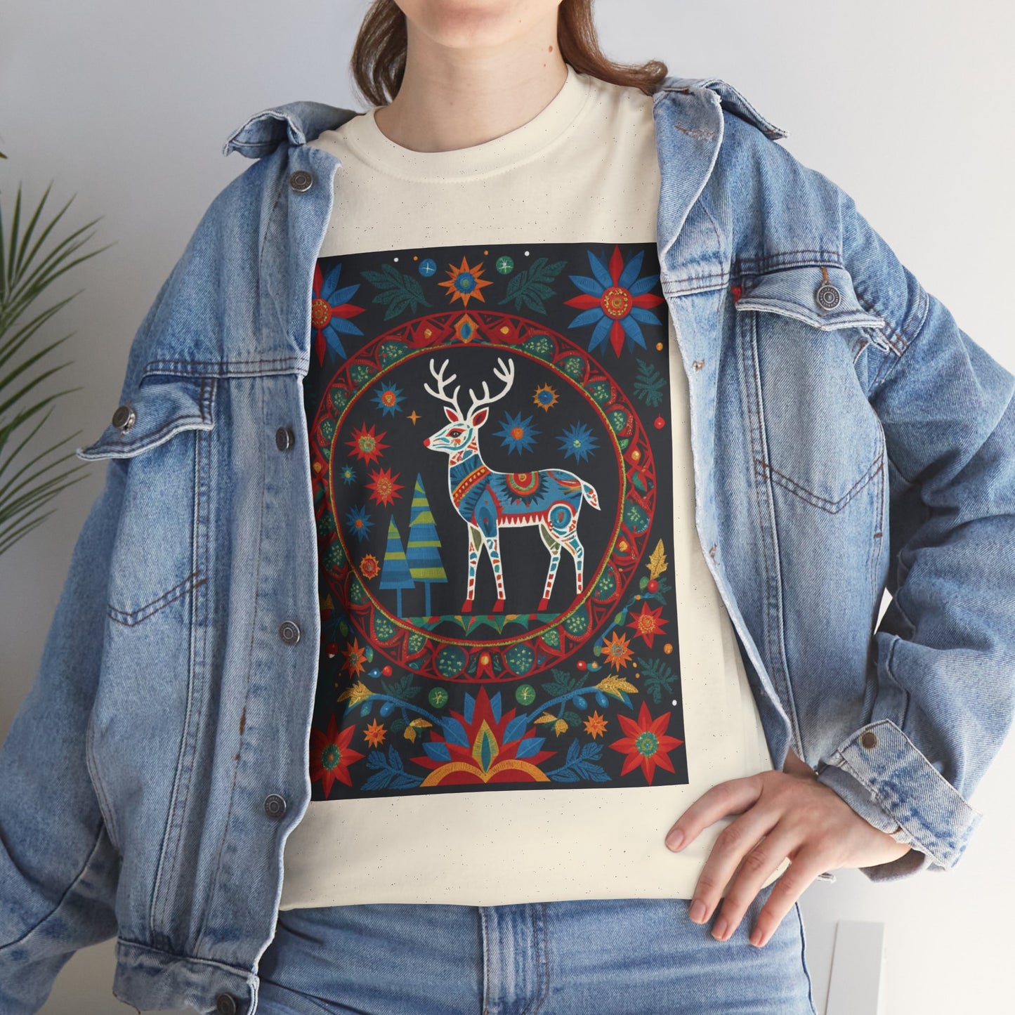 Cultural Fusion Christmas T-Shirt | Festive Fusion Collection PL9