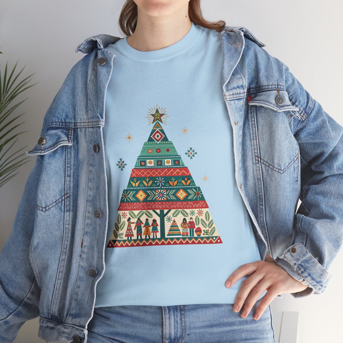 Cultural Fusion Christmas T-Shirt | Festive Fusion Collection R1