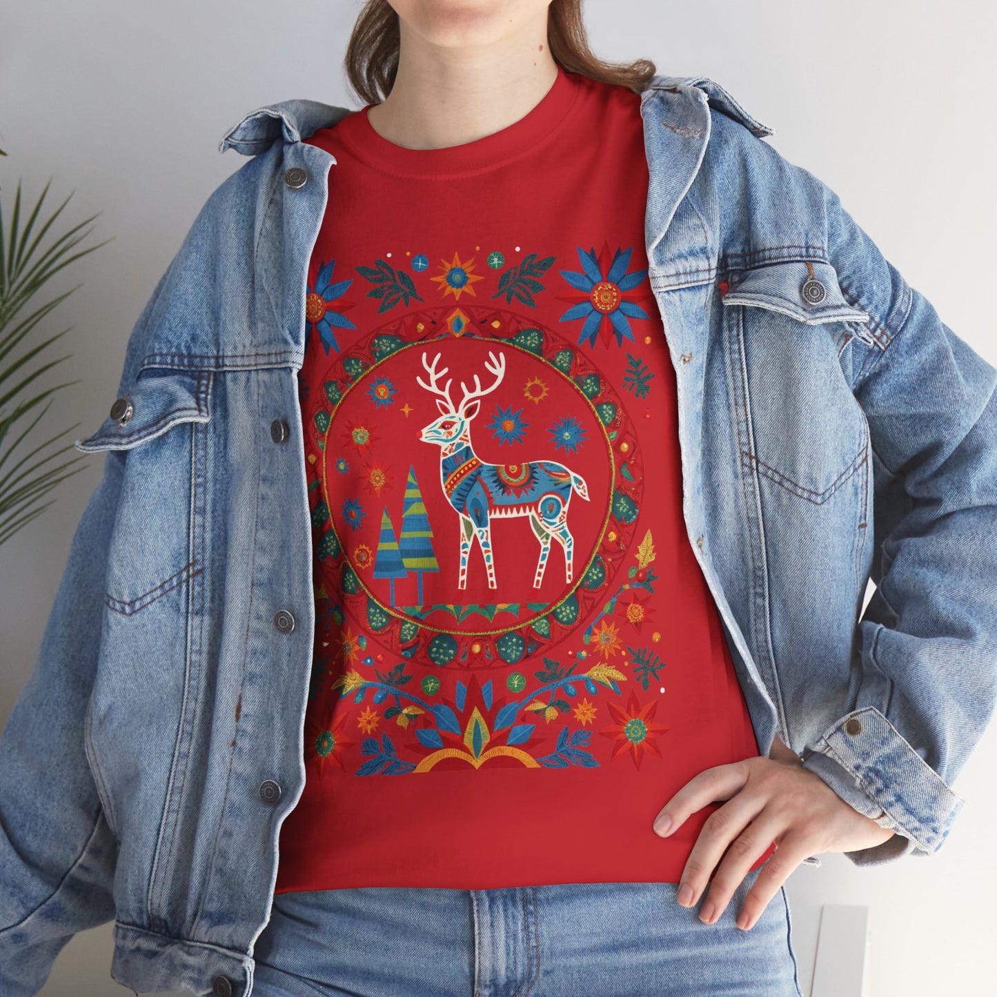 Cultural Fusion Christmas T-Shirt | Festive Fusion Collection PL12