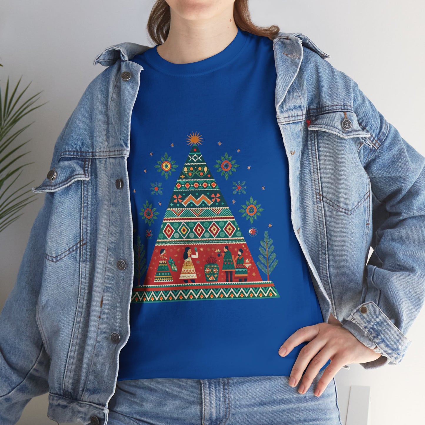 Cultural Fusion Christmas T-Shirt | Festive Fusion Collection R3