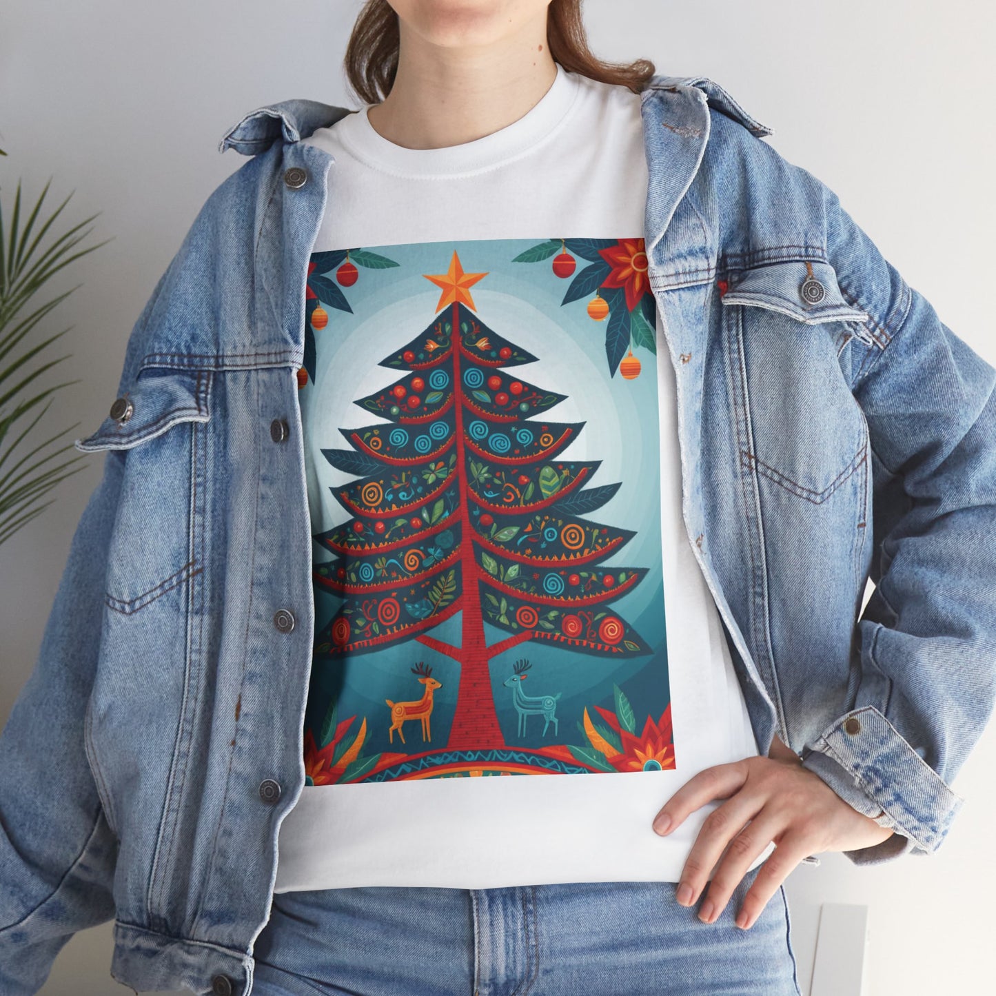 Cultural Fusion Christmas T-Shirt | Festive Fusion Collection PL10