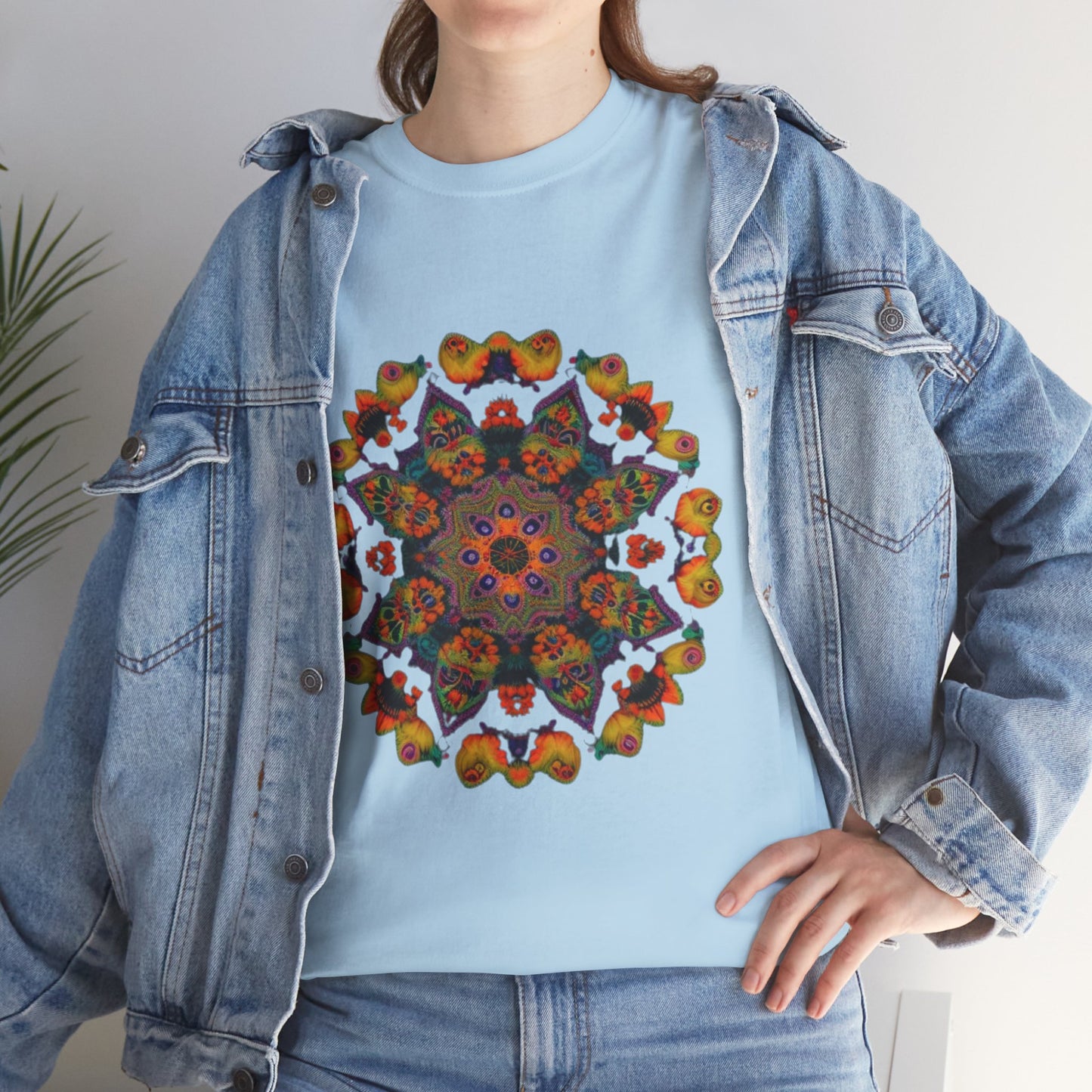 Cosmic Spirits: Huichol x Day of the Dead T-Shirt | Fusion Collection P14