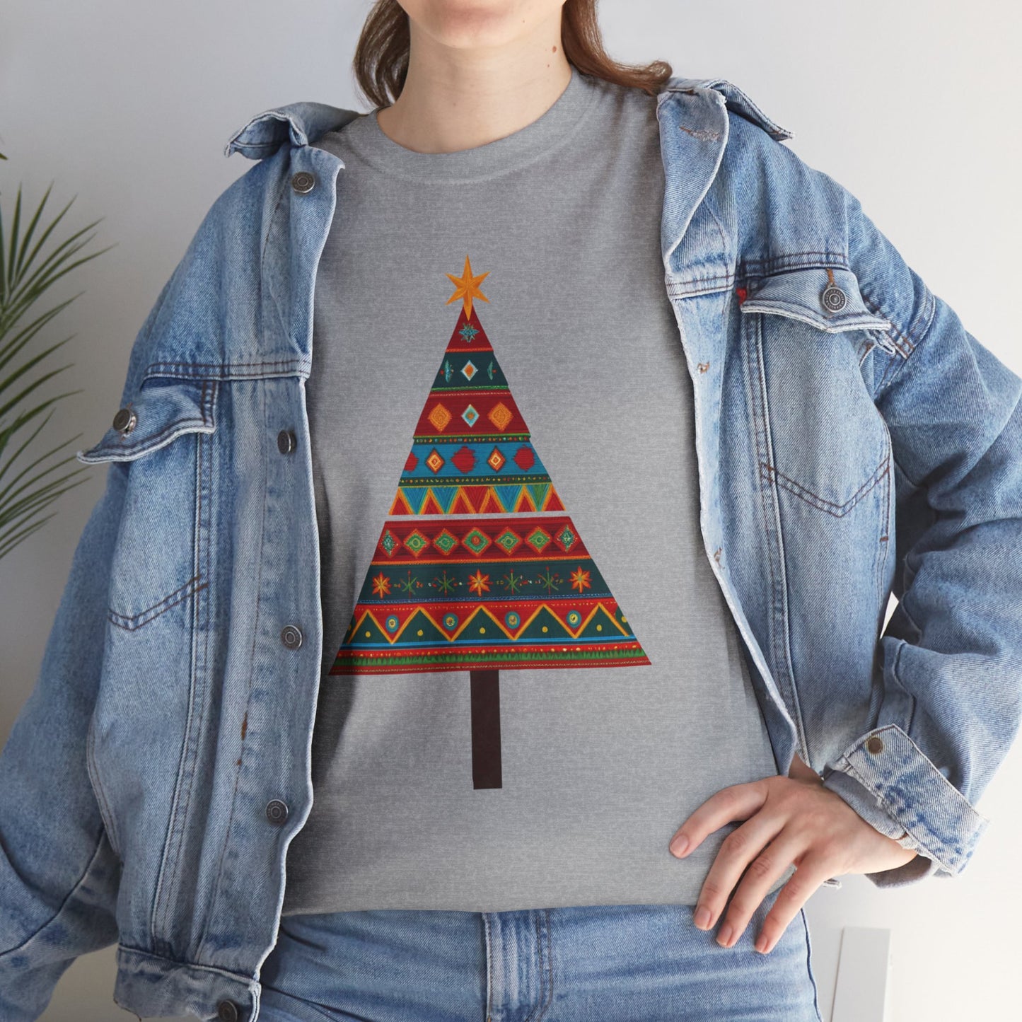 Cultural Fusion Christmas T-Shirt | Festive Fusion Collection PL6