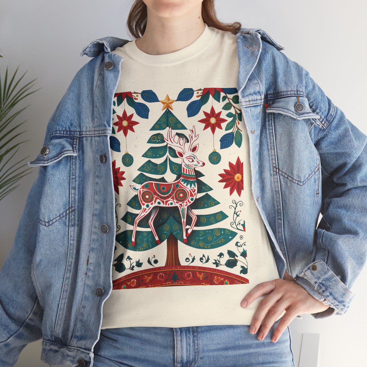 Cultural Fusion Christmas T-Shirt | Festive Fusion Collection PL11