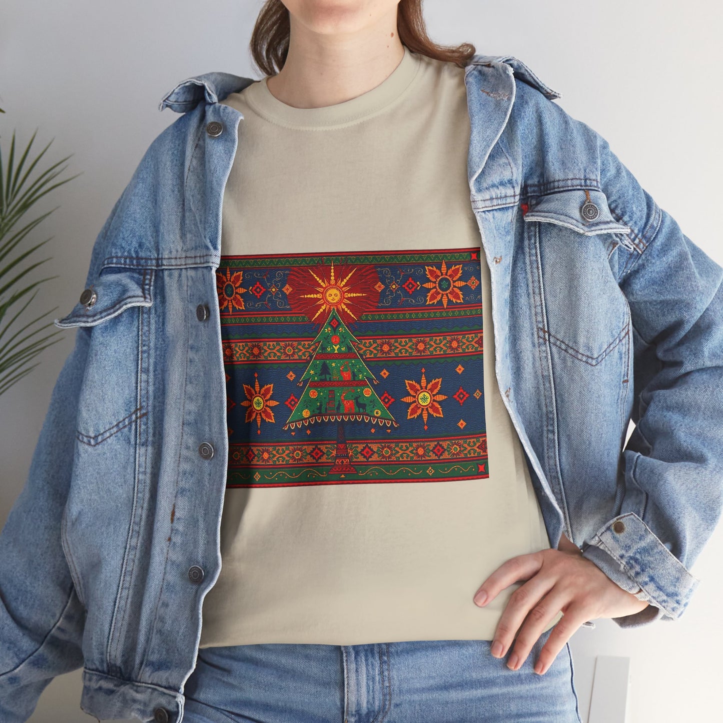 Cultural Fusion Christmas T-Shirt | Festive Fusion Collection BS7