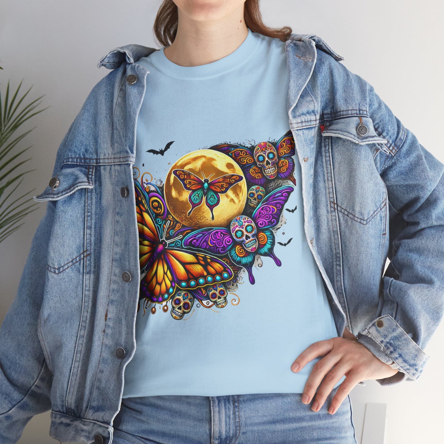 Cosmic Spirits: Huichol x Day of the Dead T-Shirt | Fusion Collection CG1