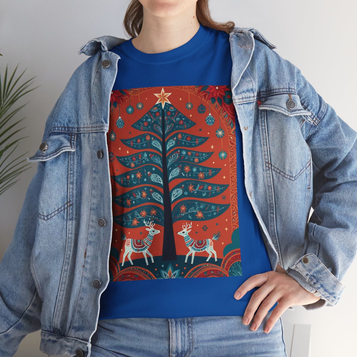 Cultural Fusion Christmas T-Shirt | Festive Fusion Collection PL8