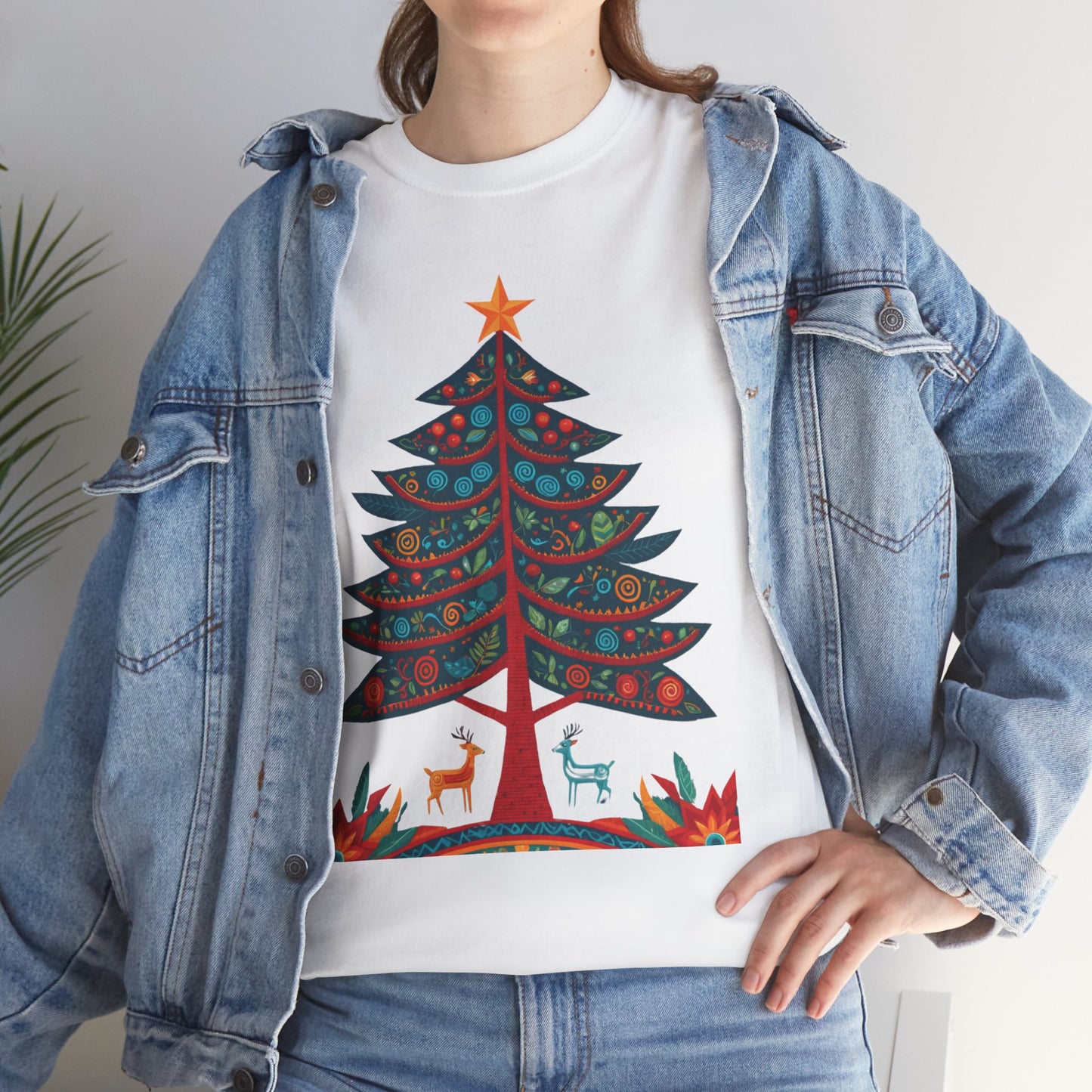 Cultural Fusion Christmas T-Shirt | Festive Fusion Collection PL14