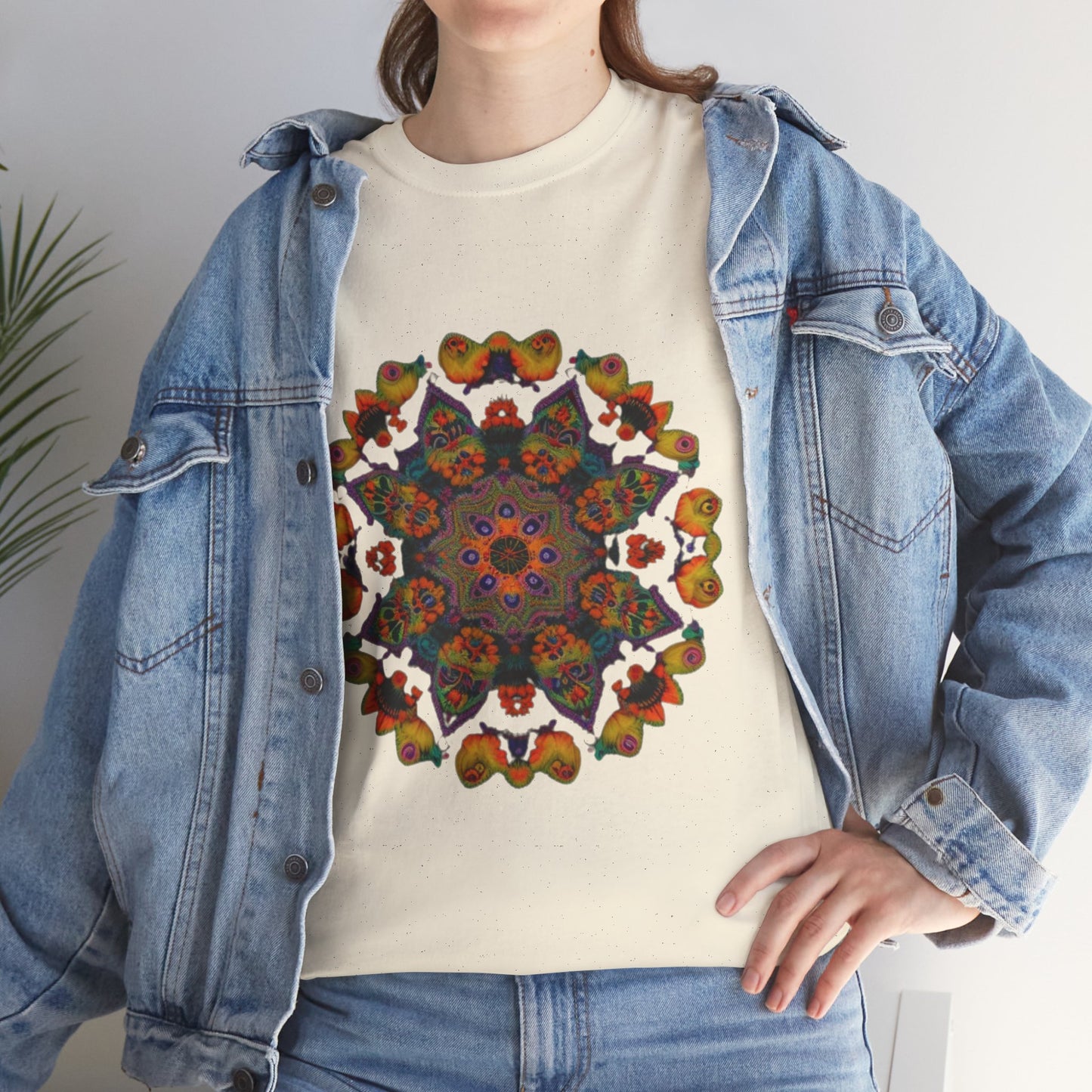 Cosmic Spirits: Huichol x Day of the Dead T-Shirt | Fusion Collection P14