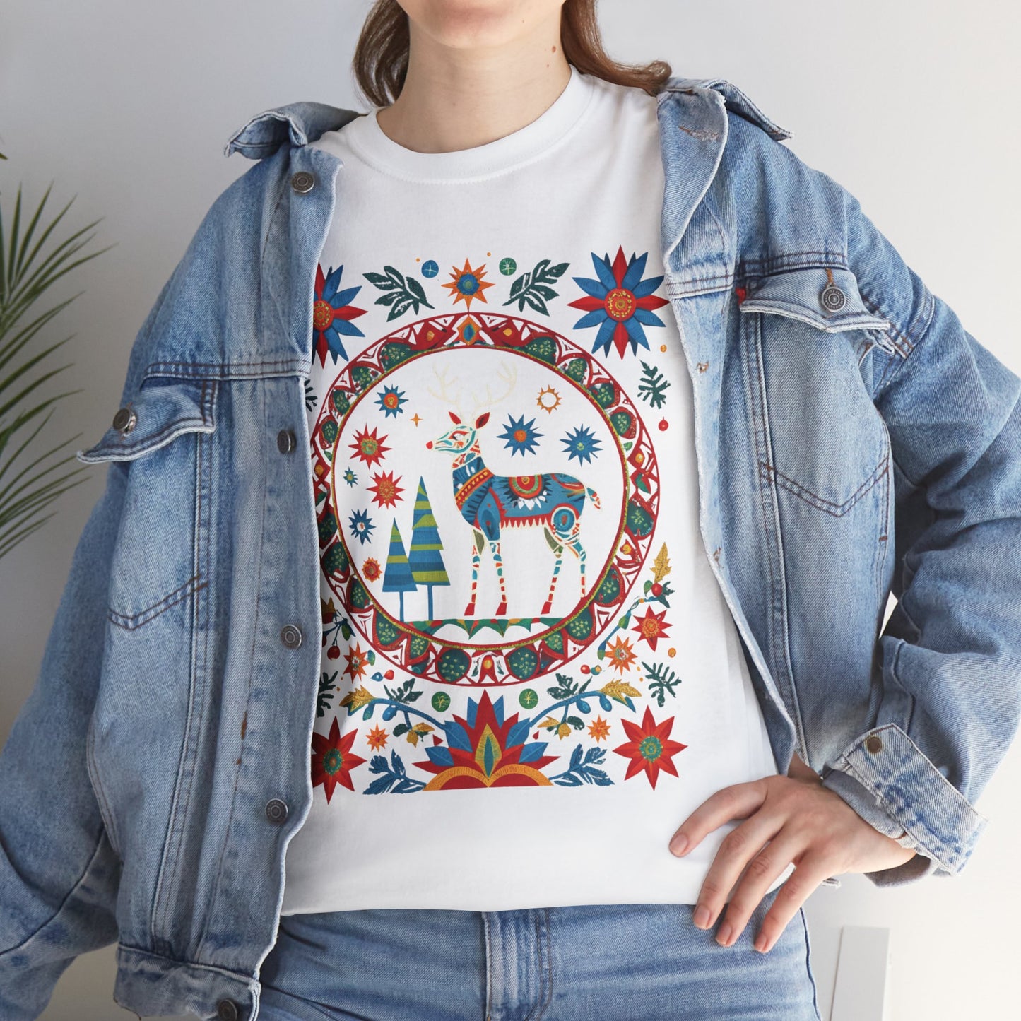 Cultural Fusion Christmas T-Shirt | Festive Fusion Collection PL12